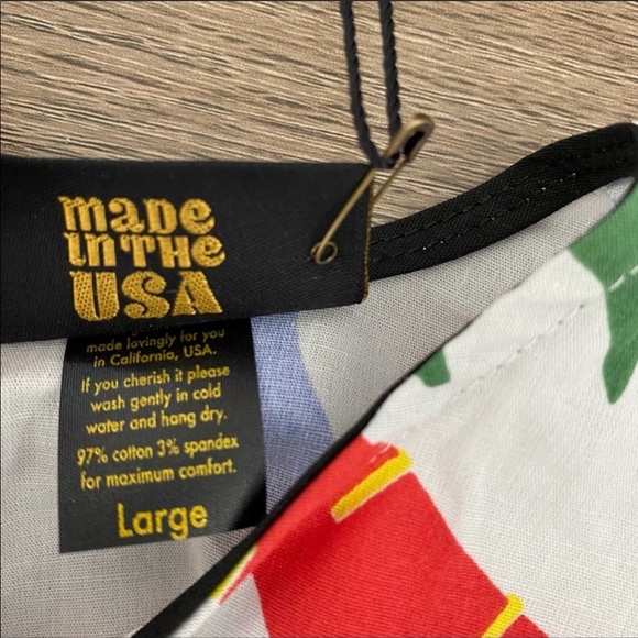 Nooworks Multicolor Abstract Print Ruffle Sleeve Blouse - White Base - Picture 9 of 10